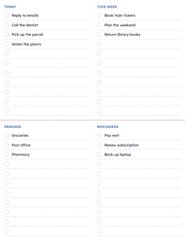 2-Per-Page & Print-and-Cut Printables — free printable collection